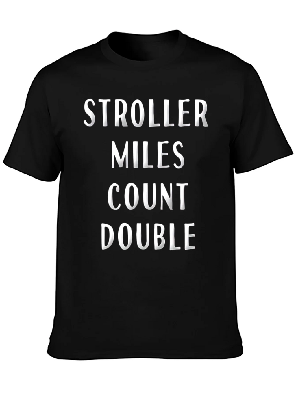 Stroller Miles Count Double T-Shirt product image 6
