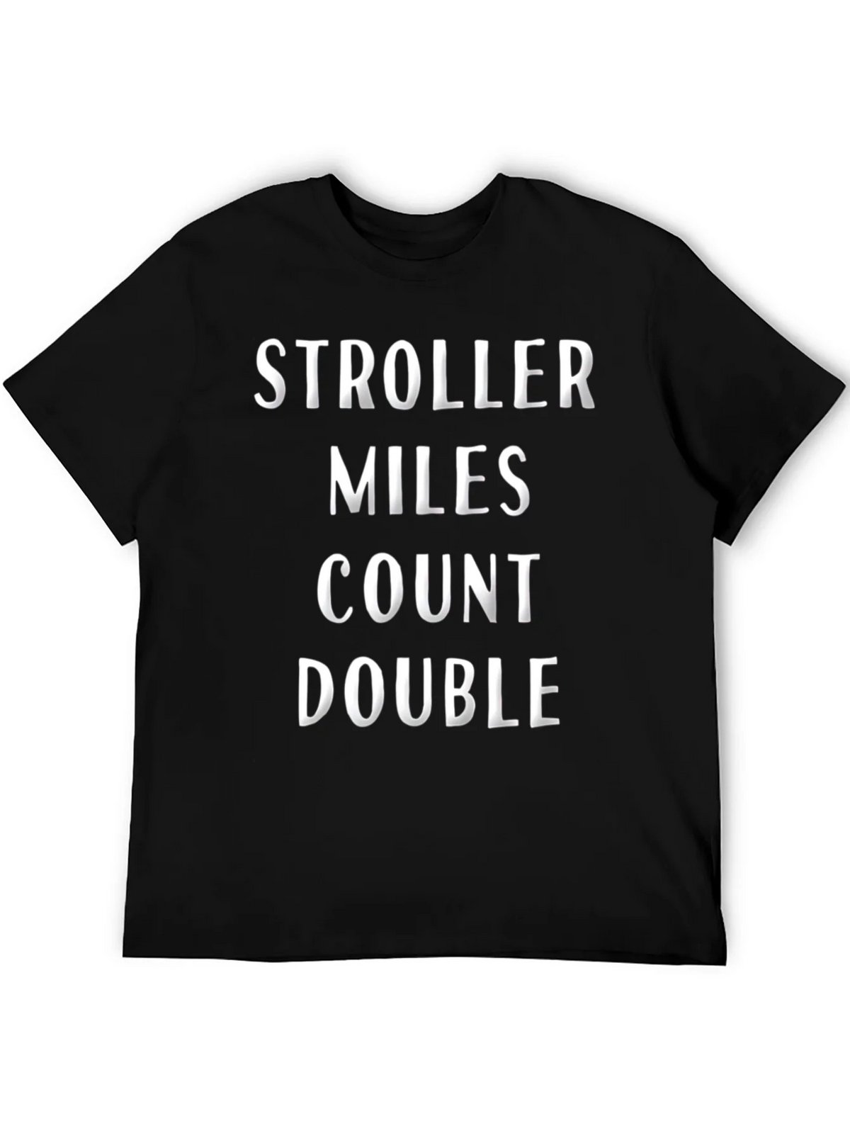 Stroller Miles Count Double T-Shirt product image 8