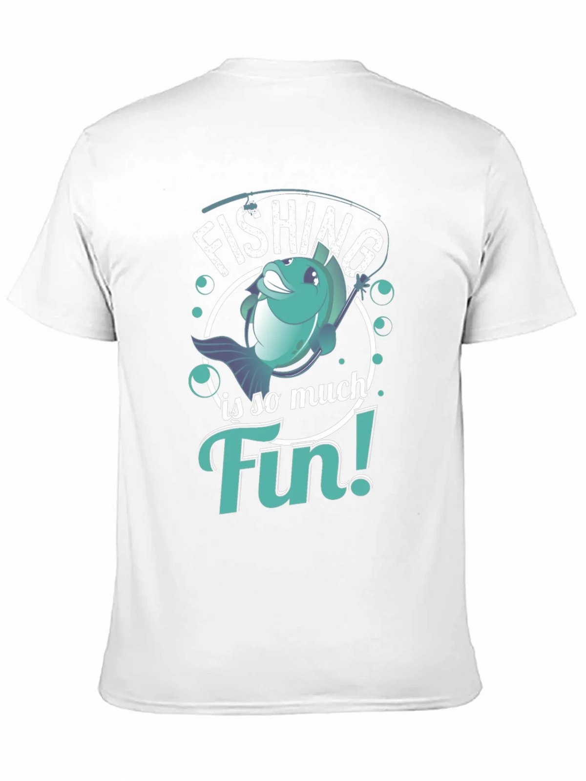 Fishing is so much Fin! T-Shirt product image 2