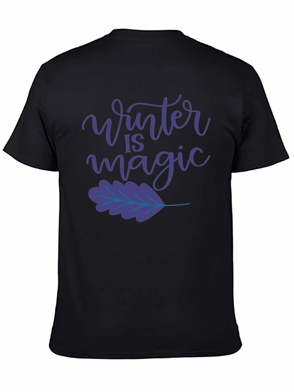Winter is Magic Black T-Shirt product image 7