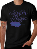 Winter is Magic Black T-Shirt product image 1