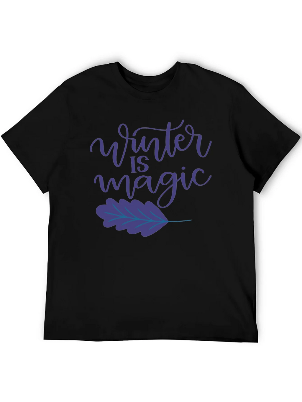 Winter is Magic Black T-Shirt product image 8
