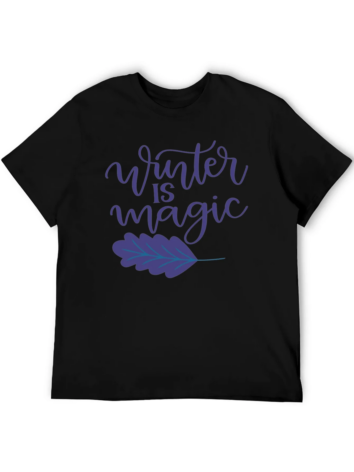 Winter is Magic Black T-Shirt product image 8