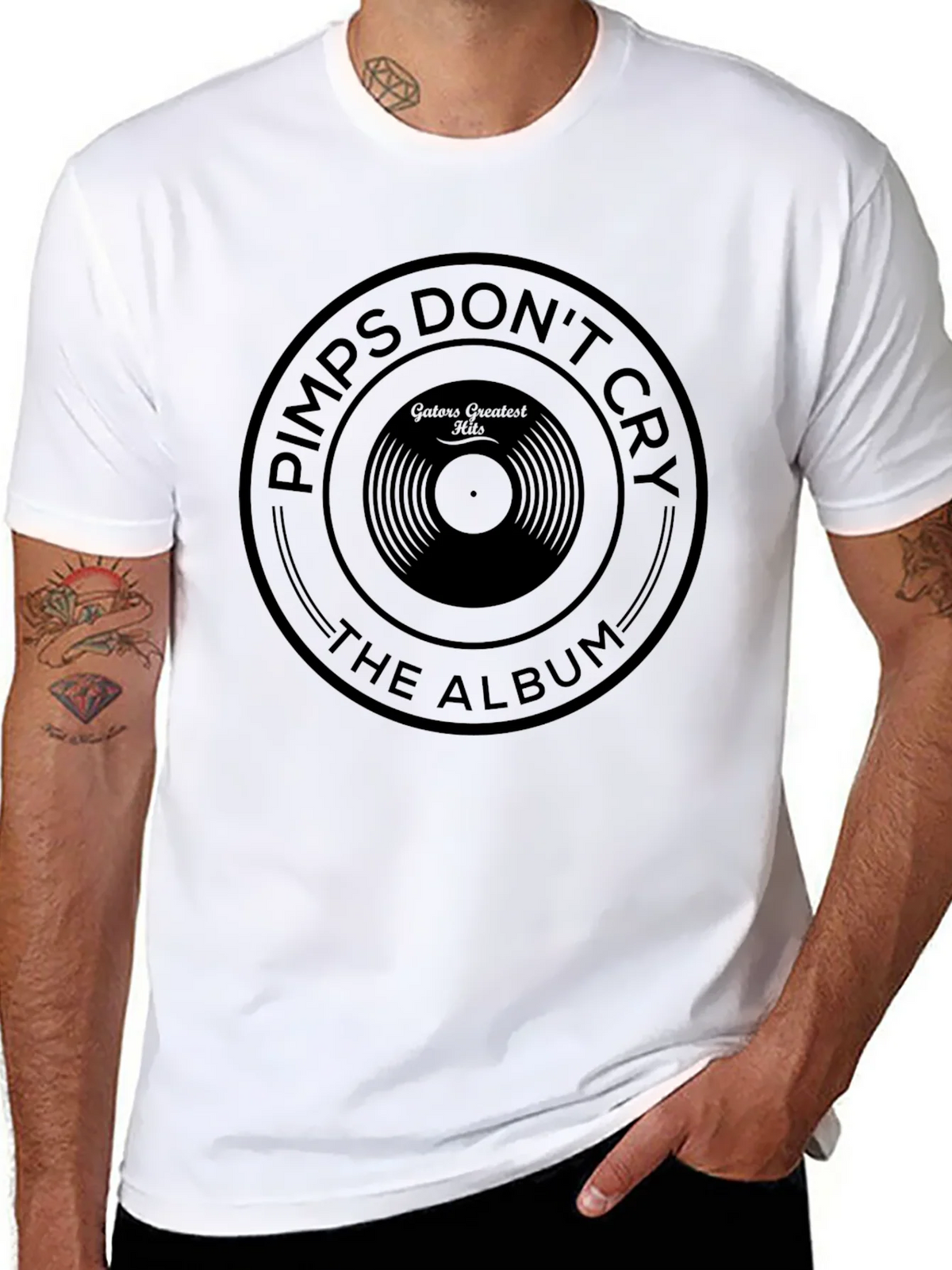 Pimps Dont Cry Album T-Shirt product image 10