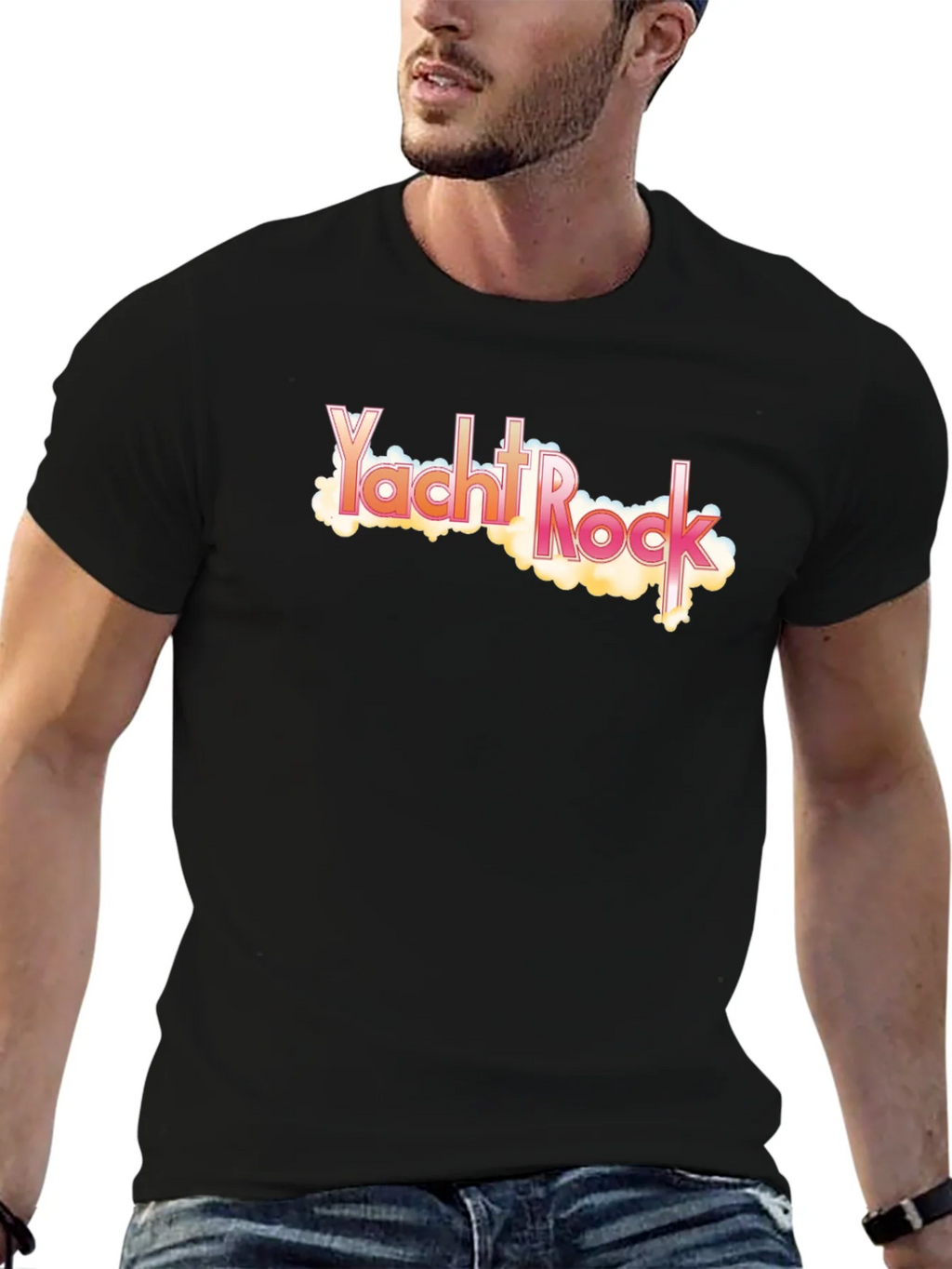 Yacht Rock Black T-Shirt - Retro Music Tee product image 9
