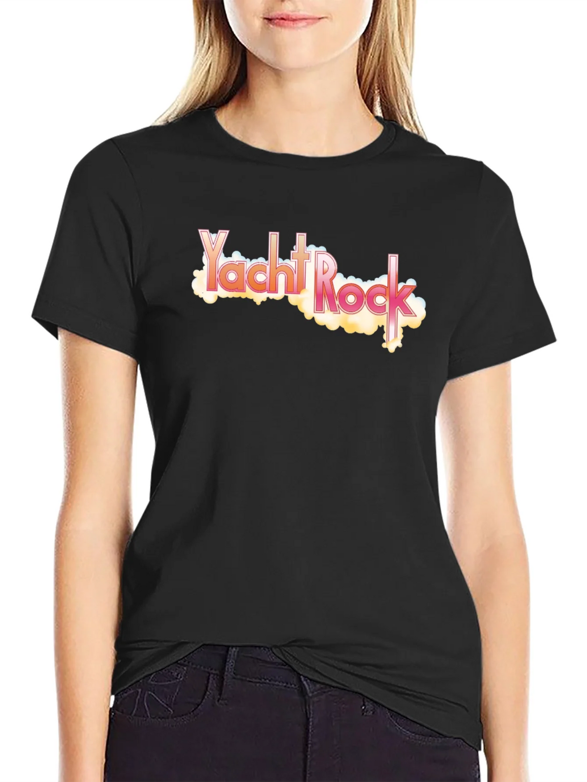 Yacht Rock Black T-Shirt - Retro Music Tee product image 5
