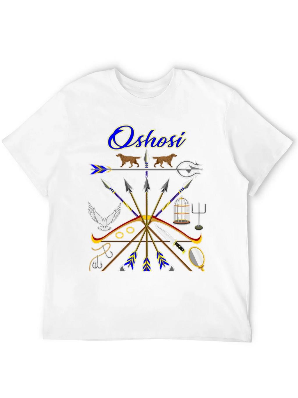 Oshosi T-Shirt - Afro-Caribbean Orisha Design product image 3
