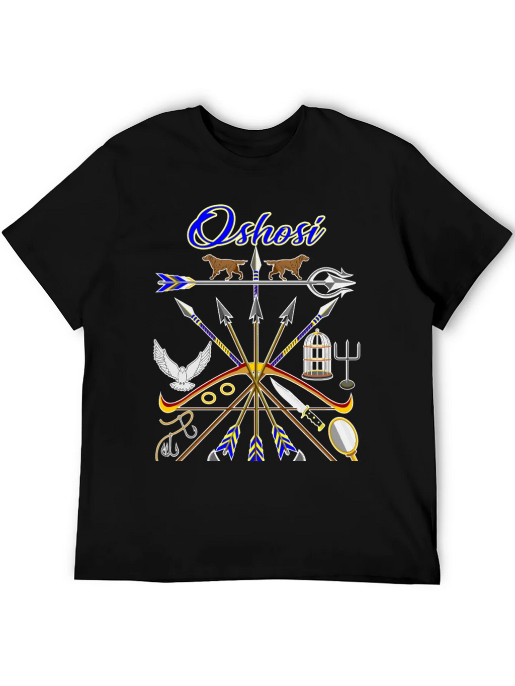 Oshosi T-Shirt - Afro-Caribbean Orisha Design product image 8