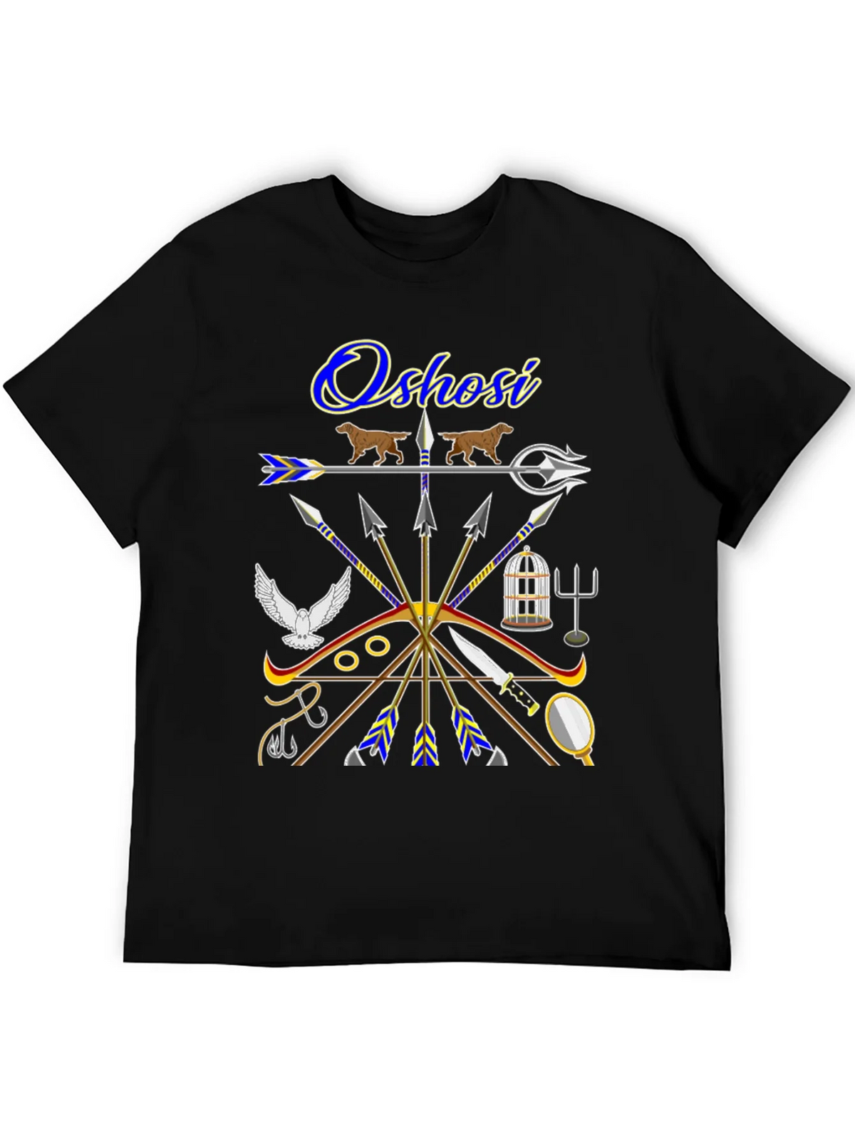 Oshosi T-Shirt - Afro-Caribbean Orisha Design product image 8