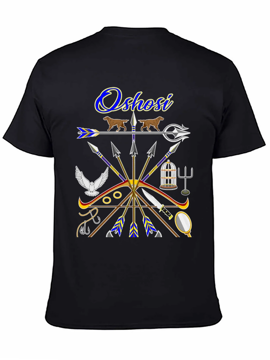 Oshosi T-Shirt - Afro-Caribbean Orisha Design product image 7
