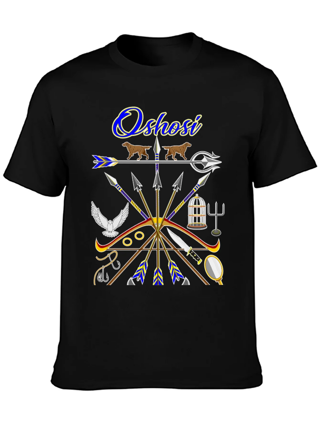 Oshosi T-Shirt - Afro-Caribbean Orisha Design product image 6