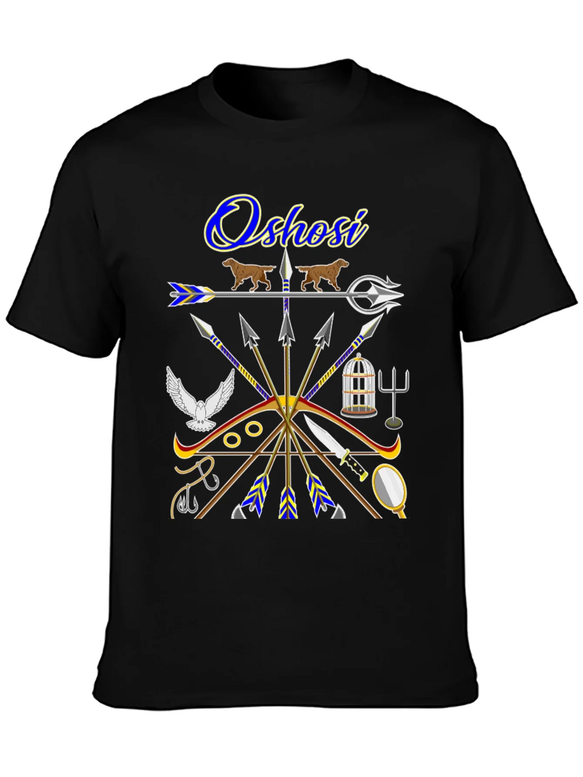 Oshosi T-Shirt - Afro-Caribbean Orisha Design product image 6