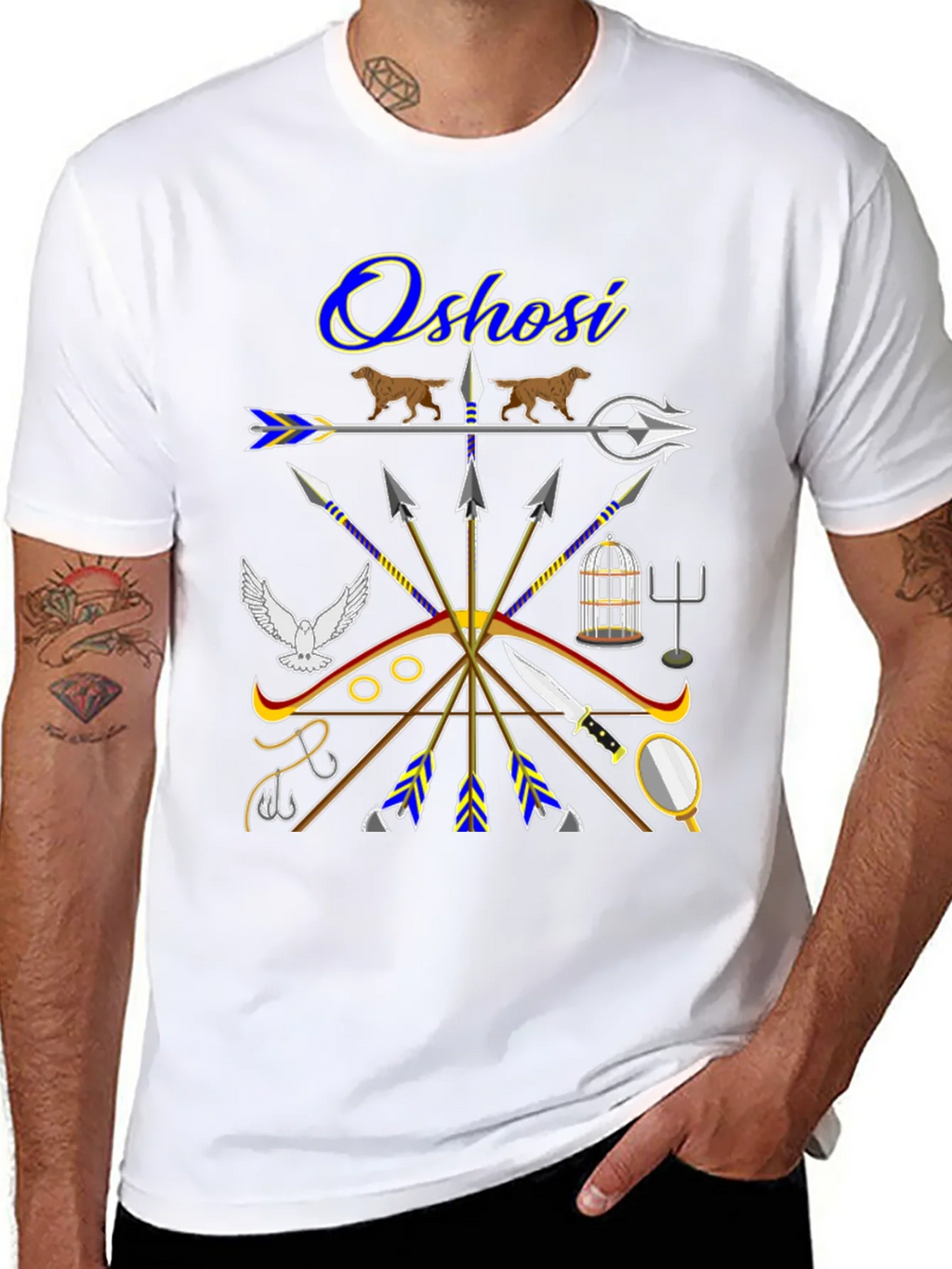 Oshosi T-Shirt - Afro-Caribbean Orisha Design product image 10