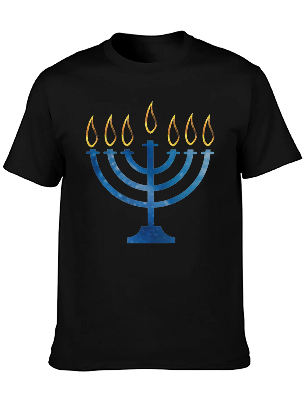 Hanukkah Menorah Graphic Tee product image 6
