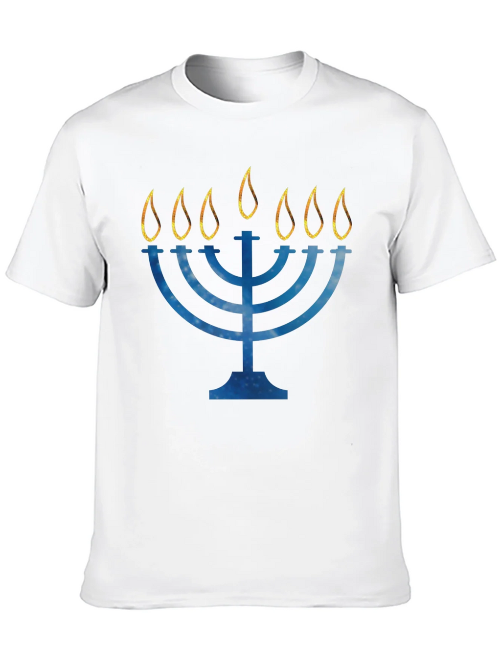 Hanukkah Menorah Graphic Tee product image 12