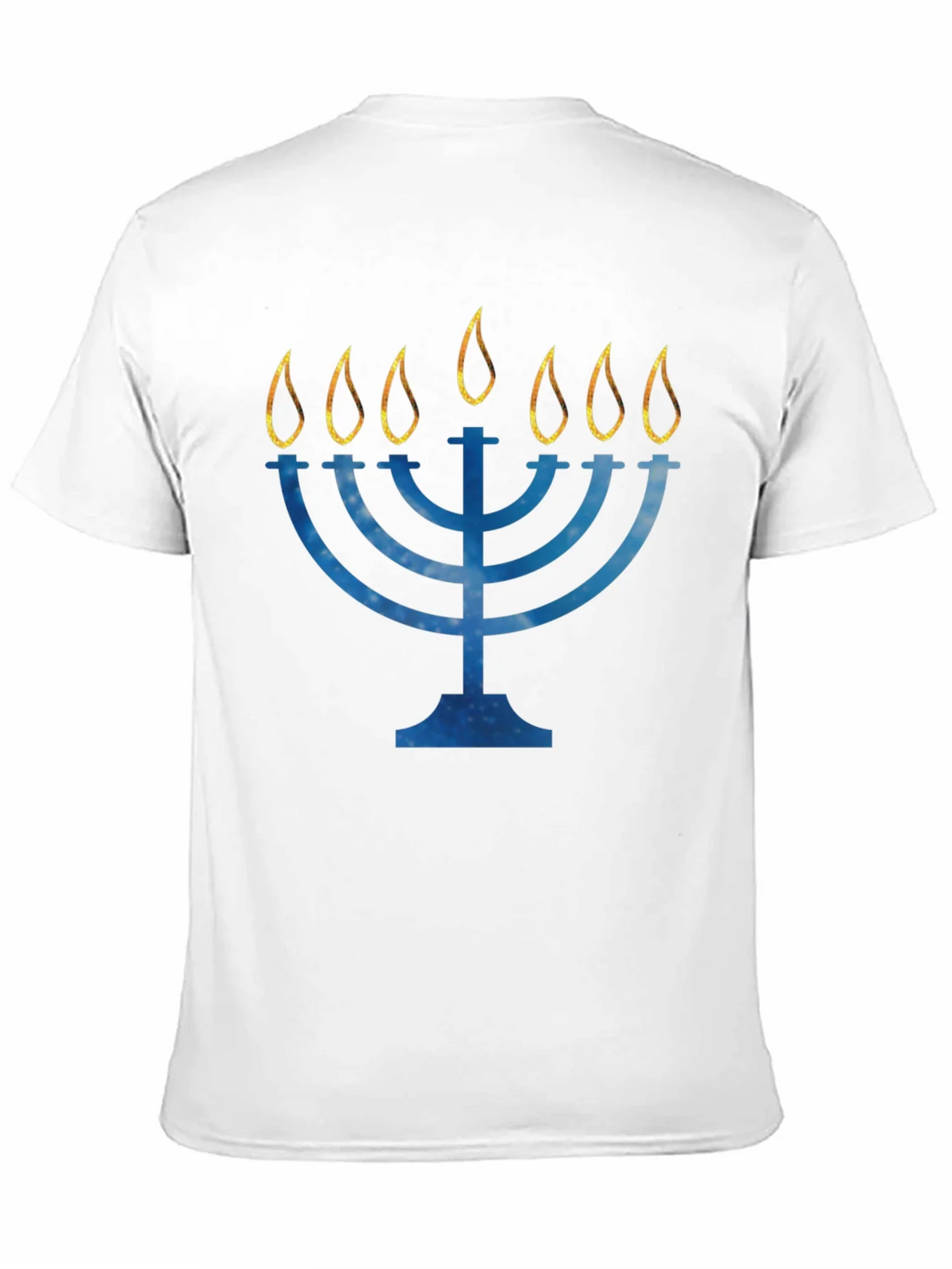 Hanukkah Menorah Graphic Tee product image 2