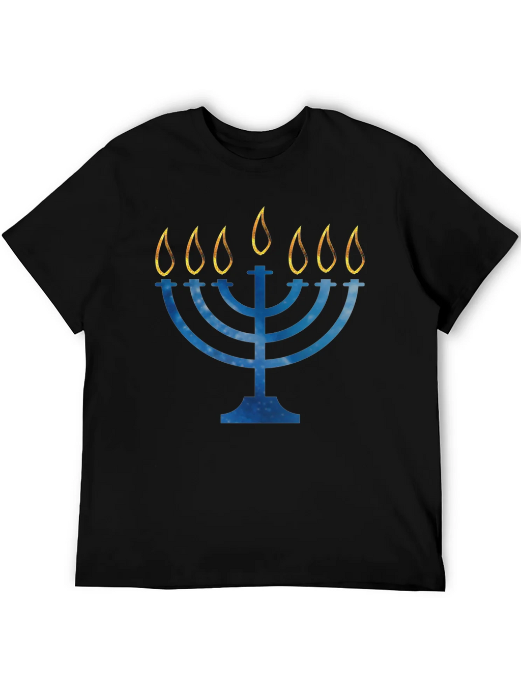 Hanukkah Menorah Graphic Tee product image 8