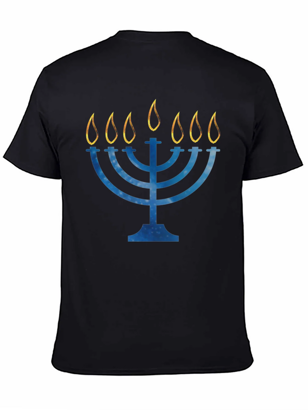 Hanukkah Menorah Graphic Tee product image 7