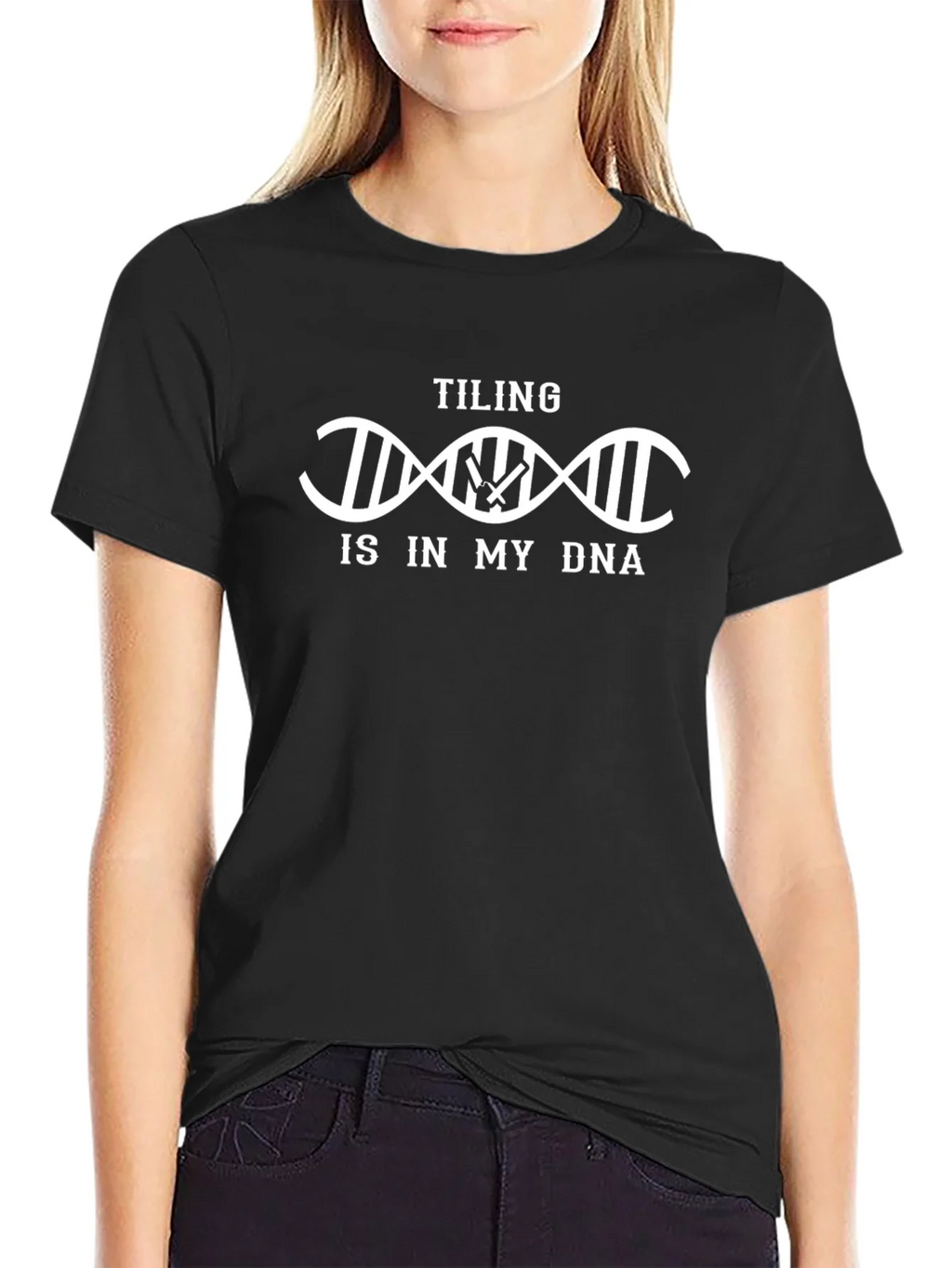 Tiling DNA Graphic Tee - Unique Hobby Shirt product image 5