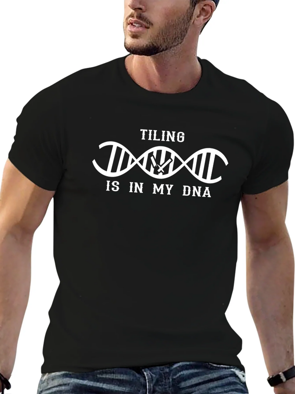 Tiling DNA Graphic Tee - Unique Hobby Shirt product image 9