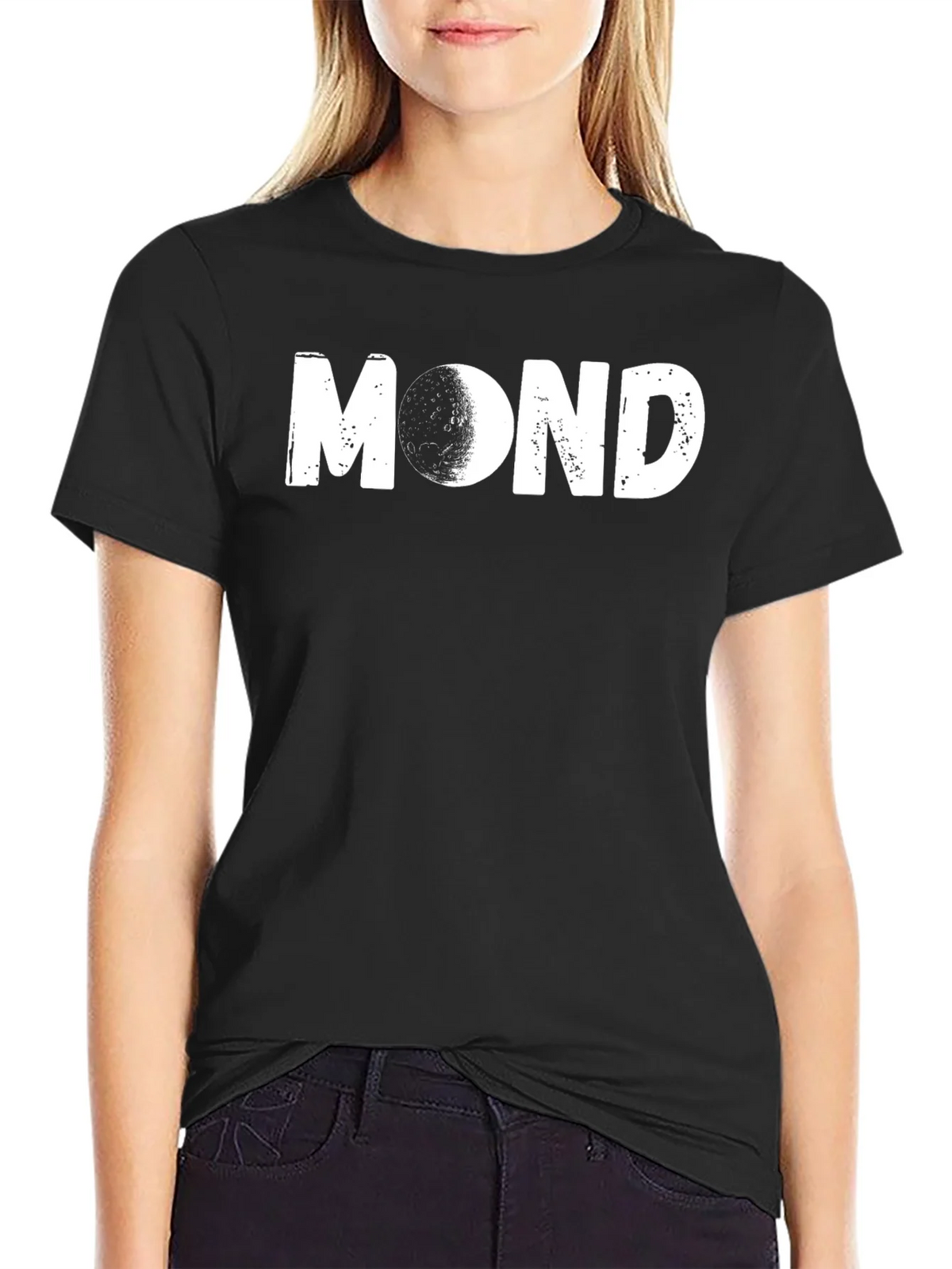 Mond T-Shirt | Unique Moon Design | Casual Wear product image 5