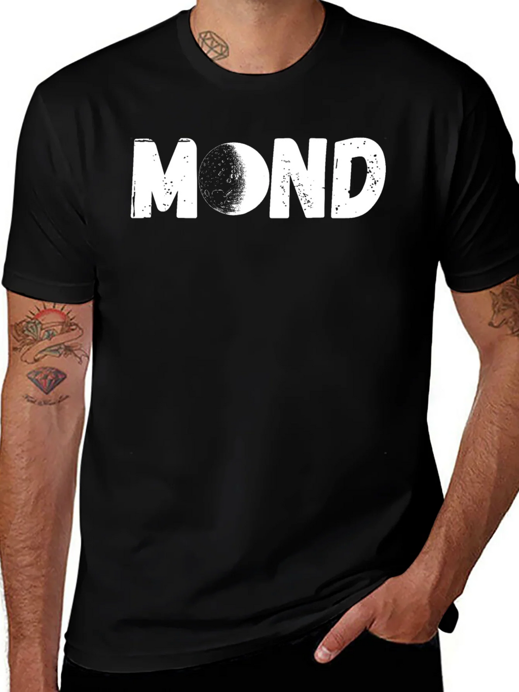 Mond T-Shirt | Unique Moon Design | Casual Wear product image 1
