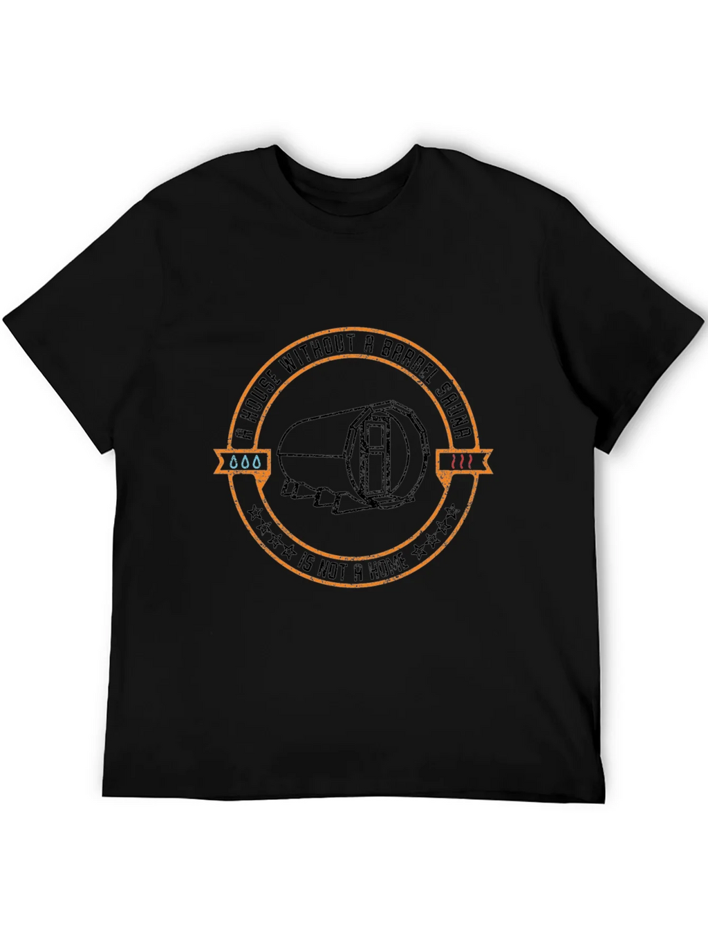 Barrel Sauna T-Shirt: A House Without One is Not a Home product image 8
