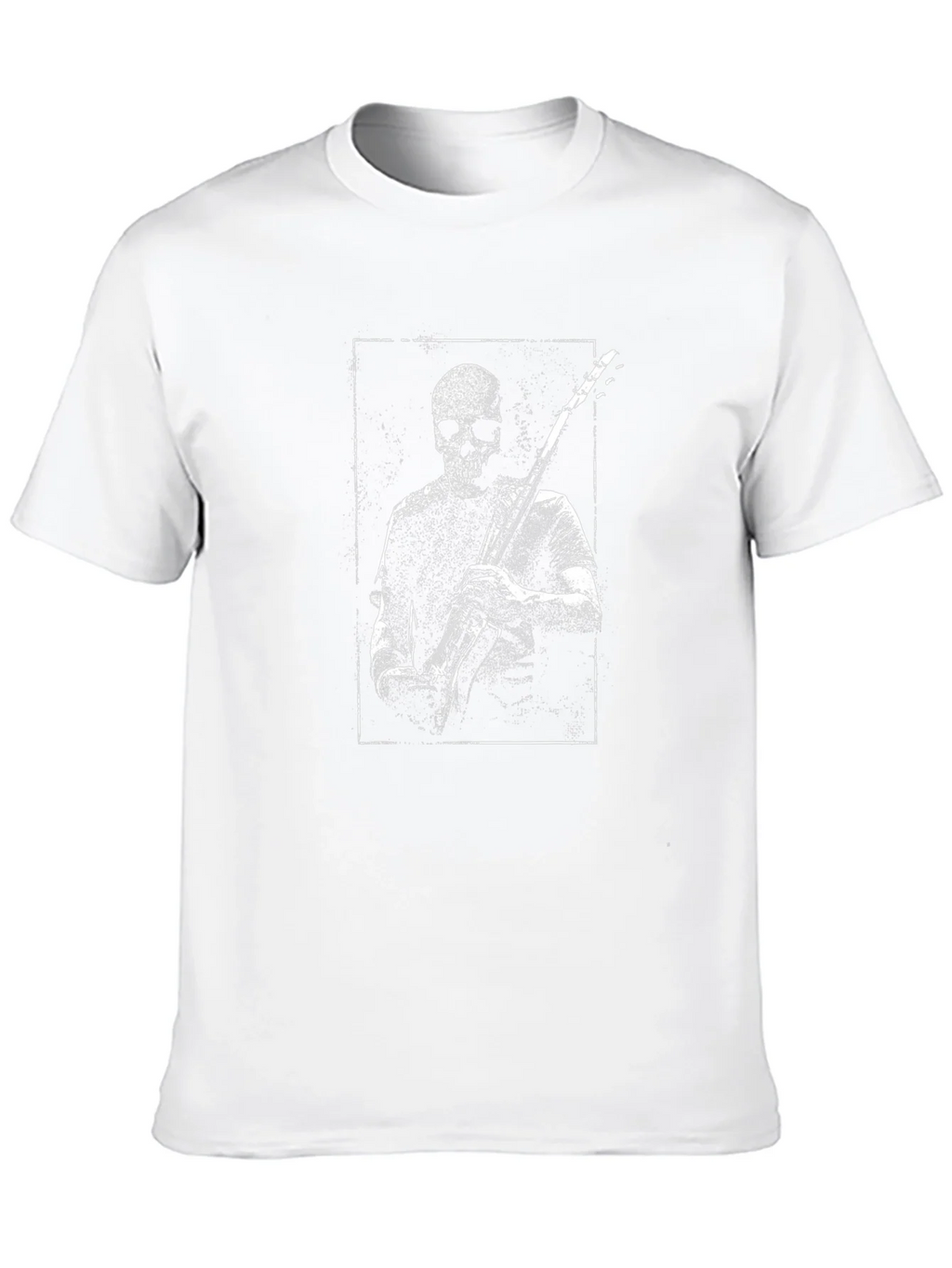 Skull Guitarist Graphic Tee product image 12