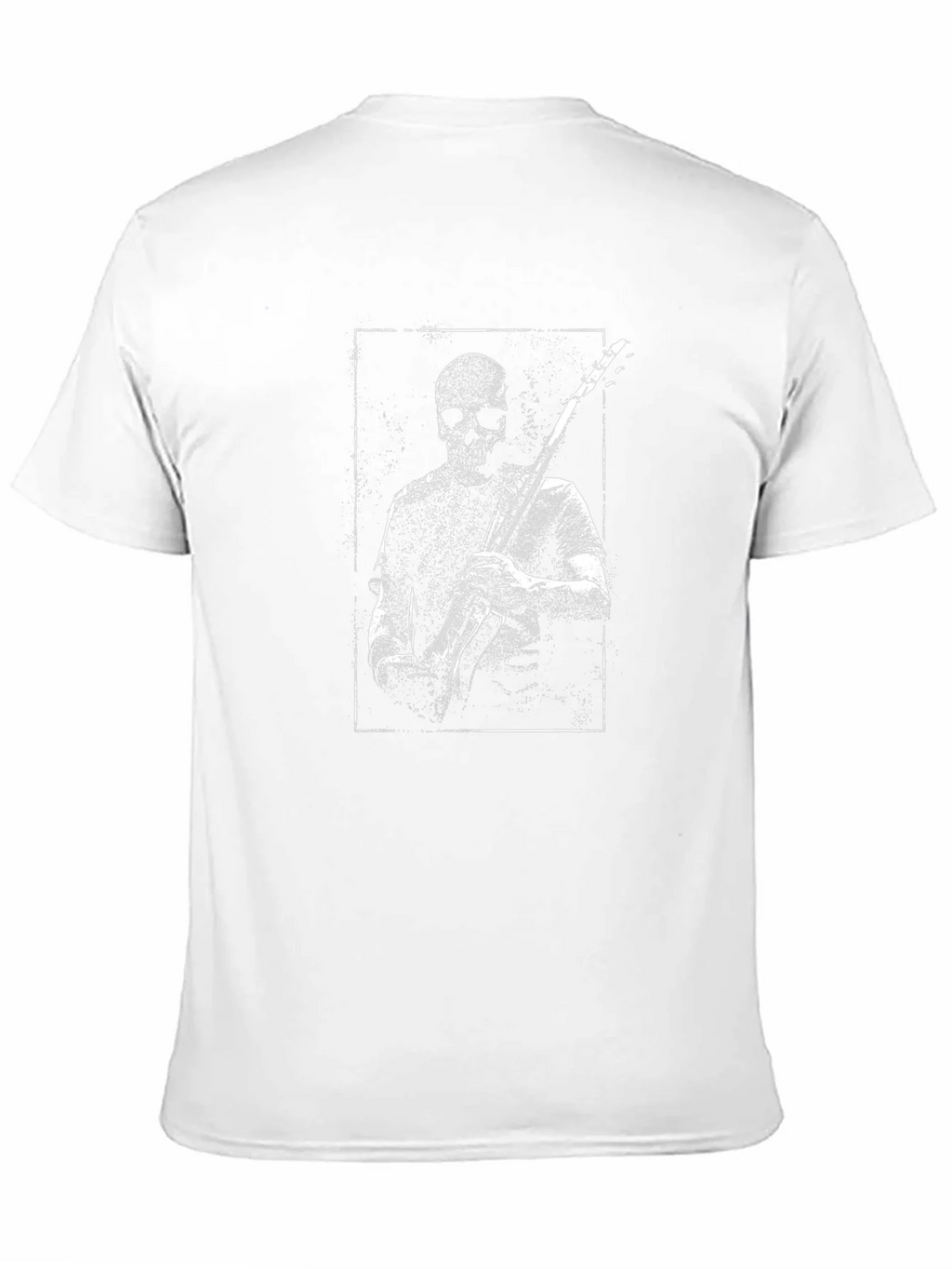 Skull Guitarist Graphic Tee product image 2
