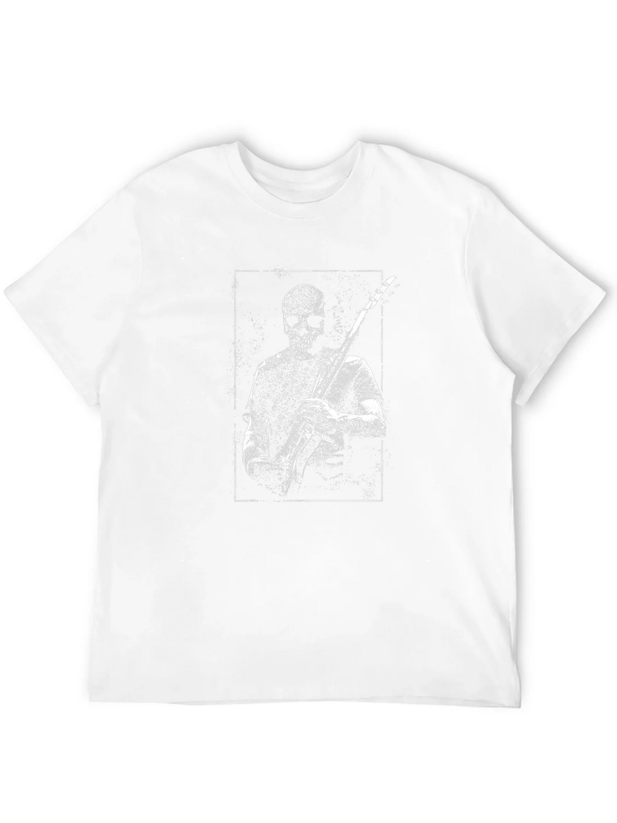 Skull Guitarist Graphic Tee product image 3