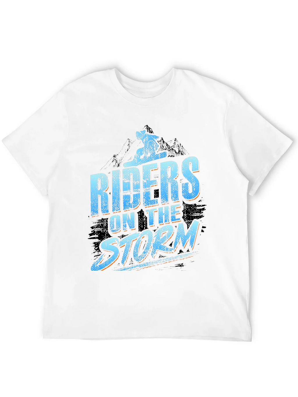 Riders on the Storm Black Graphic Tee product image 3