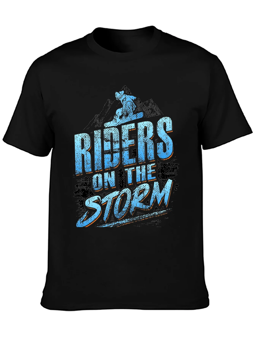 Riders on the Storm Black Graphic Tee product image 6