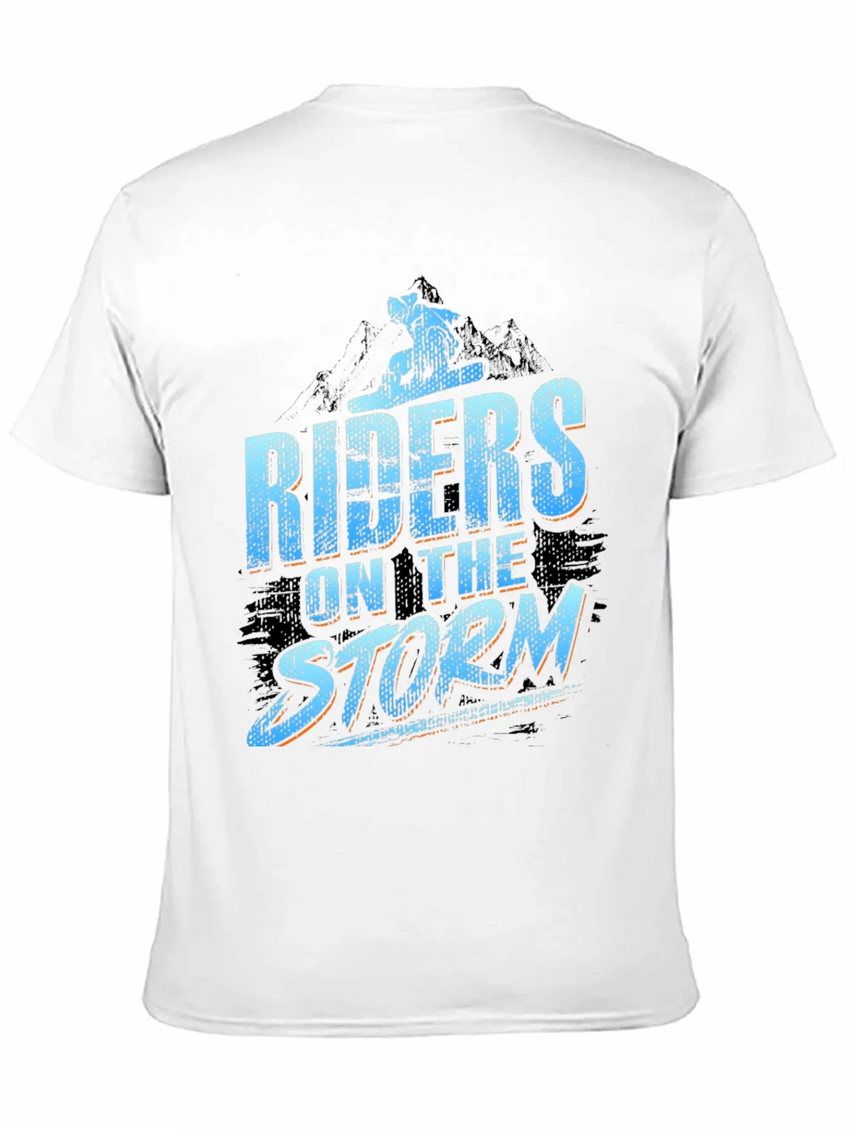 Riders on the Storm Black Graphic Tee product image 2