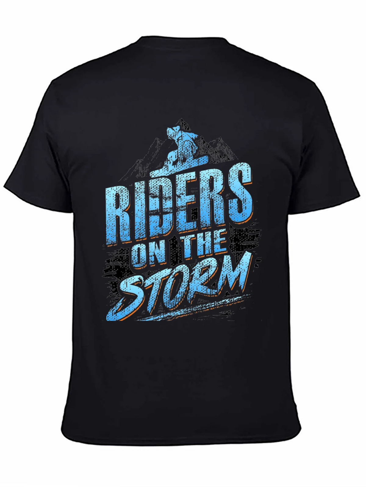Riders on the Storm Black Graphic Tee product image 7