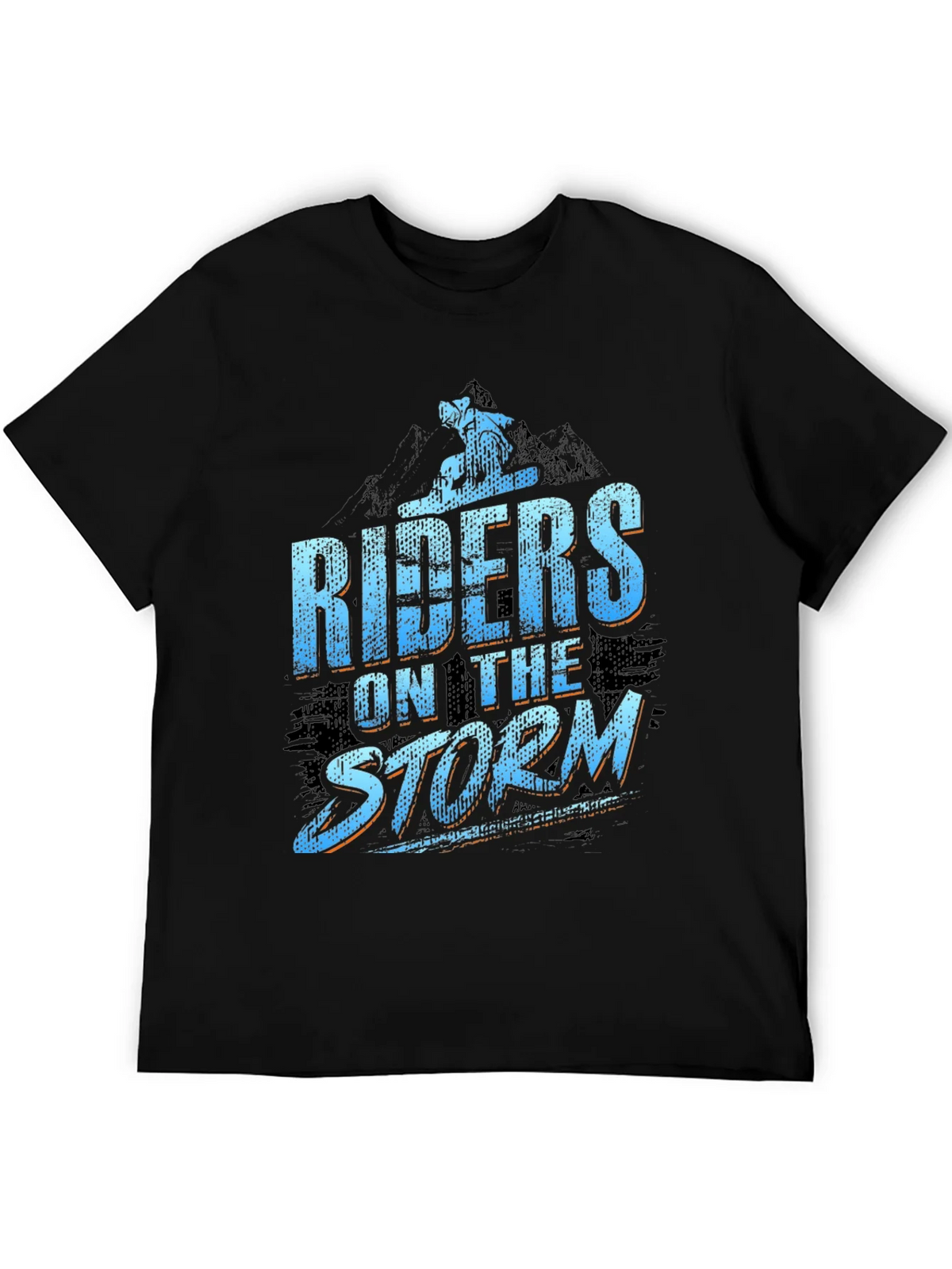 Riders on the Storm Black Graphic Tee product image 8