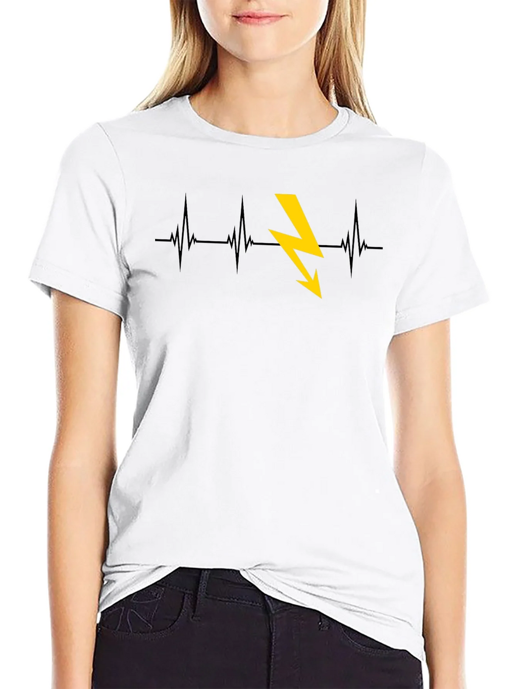 Electric Heartbeat Graphic Tee product image 11