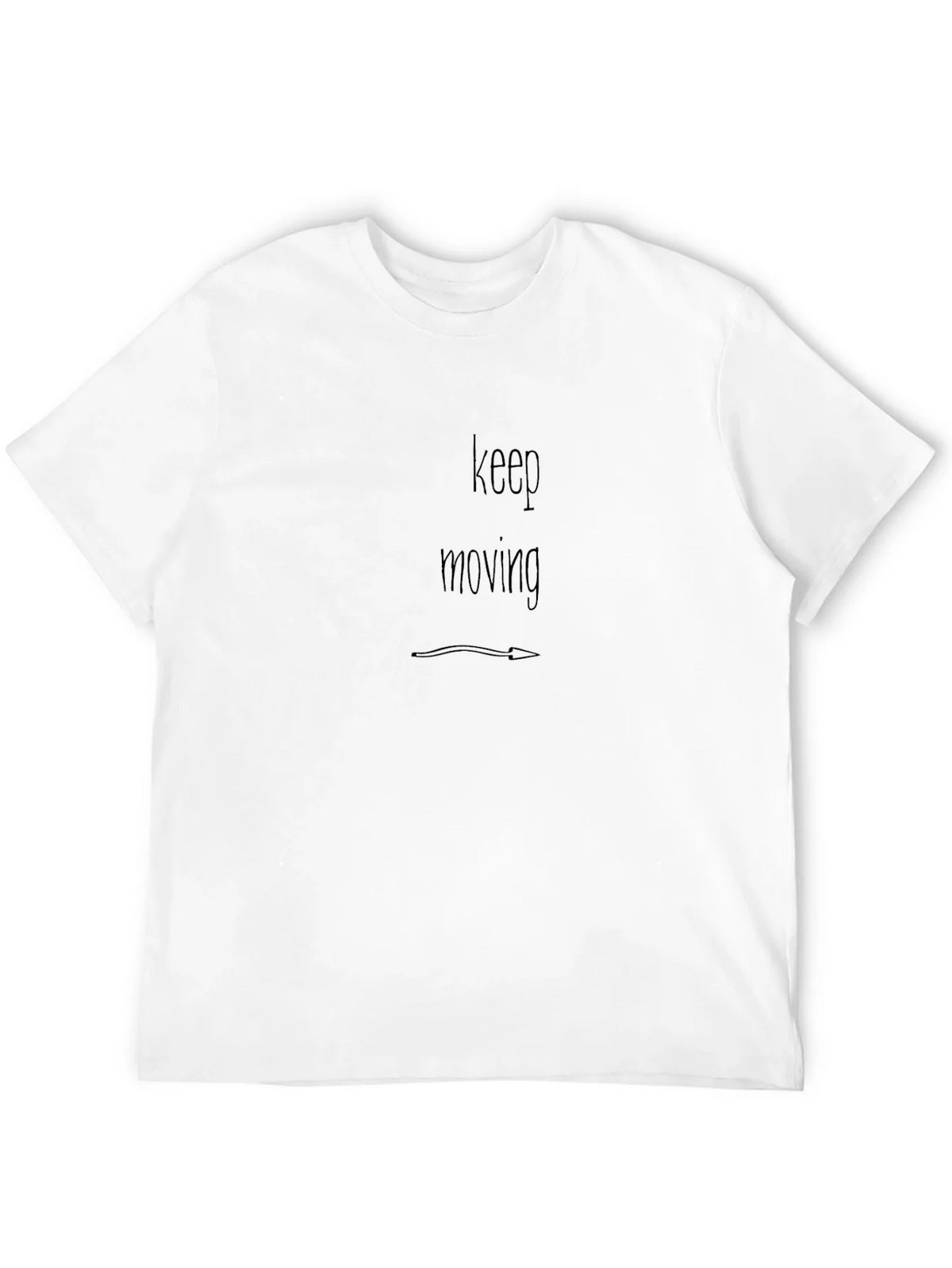 Keep Moving Graphic Tee - Motivational Shirt product image 3