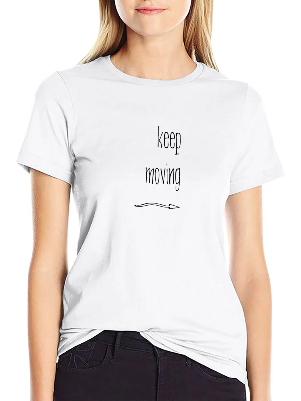 Keep Moving Graphic Tee - Motivational Shirt product image 11