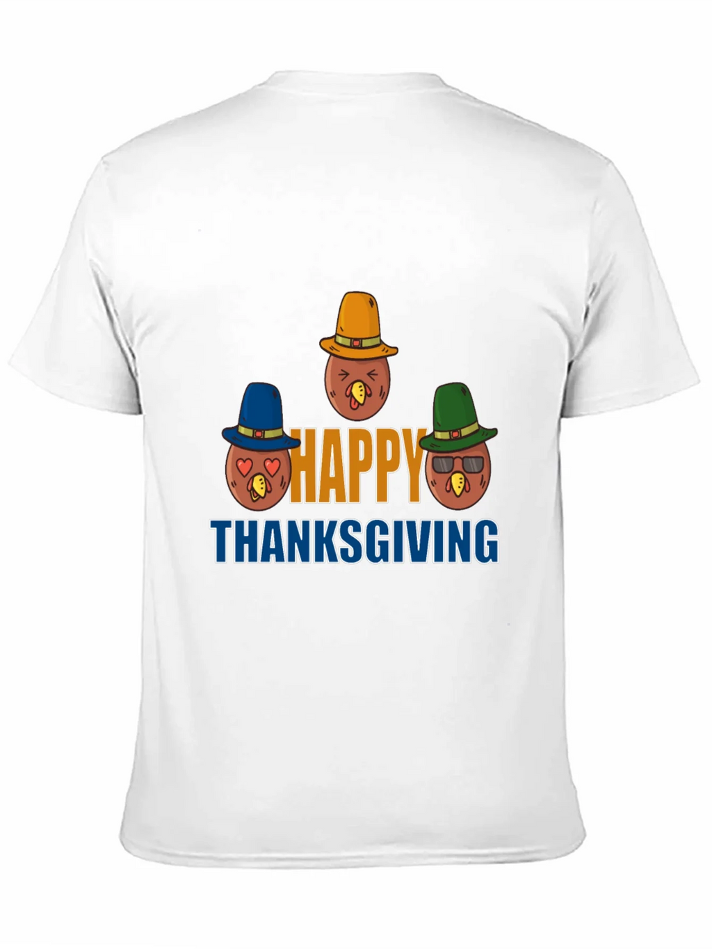 Thanksgiving Turkey T-Shirt - Happy Thanksgiving