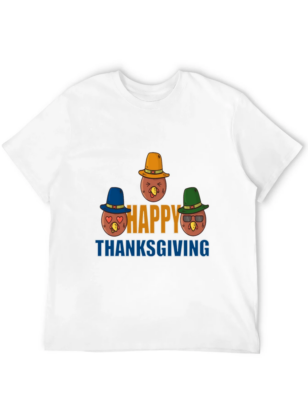 Thanksgiving Turkey T-Shirt - Happy Thanksgiving