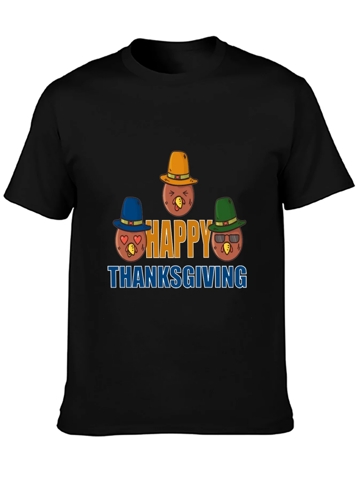 Thanksgiving Turkey T-Shirt - Happy Thanksgiving