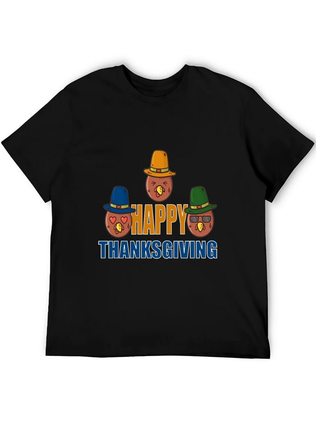 Thanksgiving Turkey T-Shirt - Happy Thanksgiving
