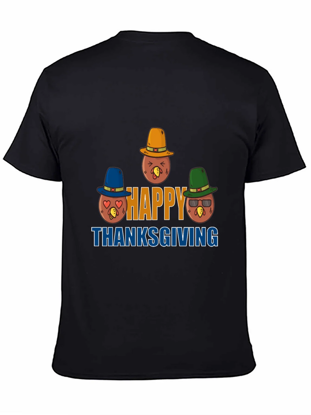 Thanksgiving Turkey T-Shirt - Happy Thanksgiving