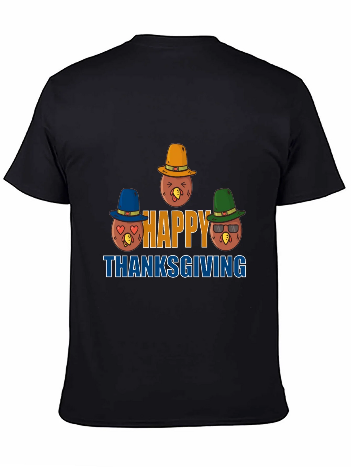 Thanksgiving Turkey T-Shirt - Happy Thanksgiving