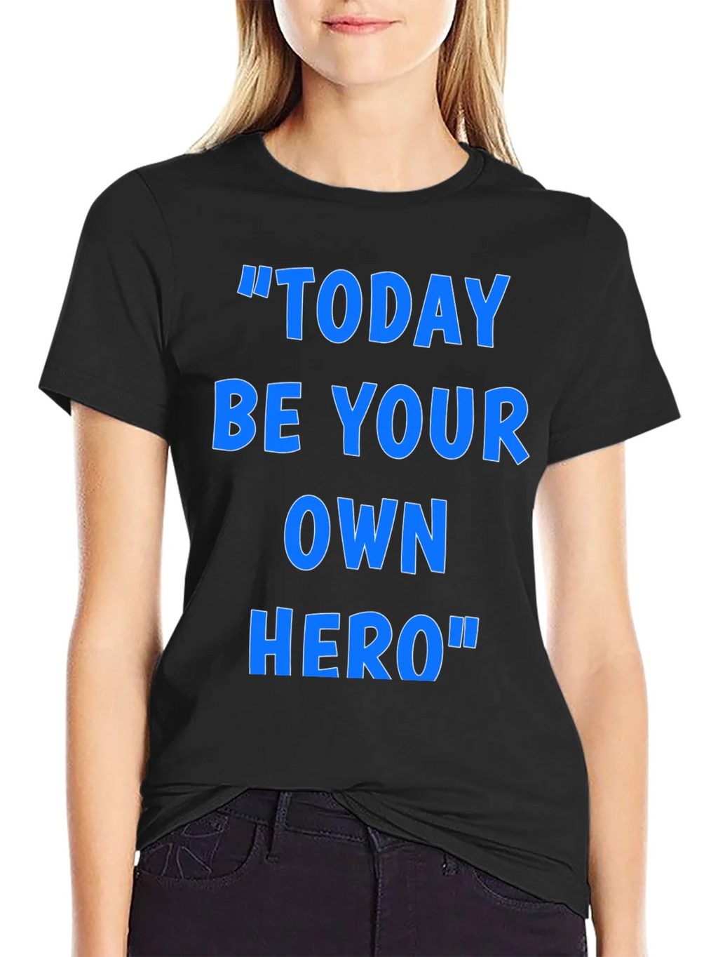 Inspirational Today Be Your Own Hero Graphic T-Shirt product image 5