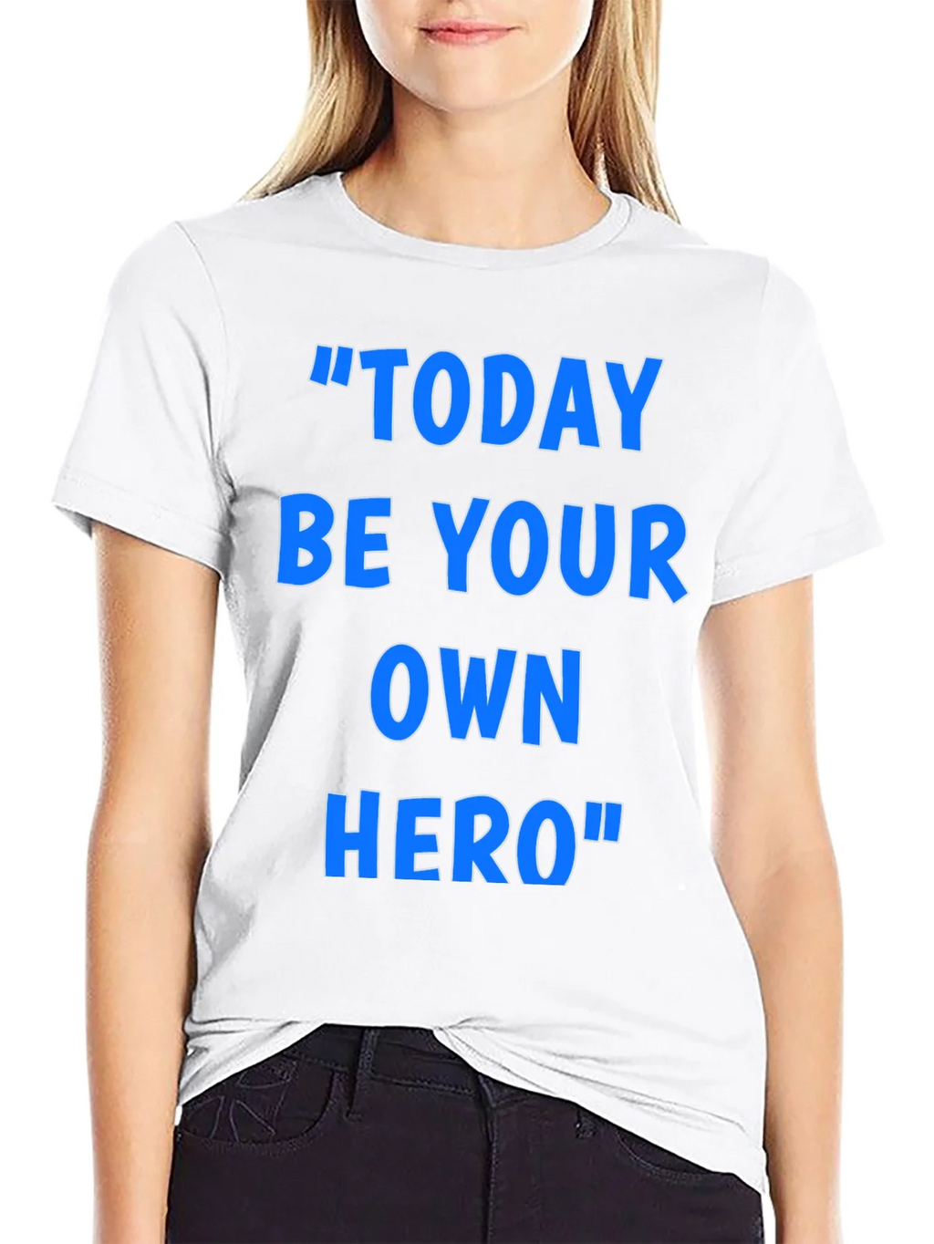 Inspirational Today Be Your Own Hero Graphic T-Shirt product image 11