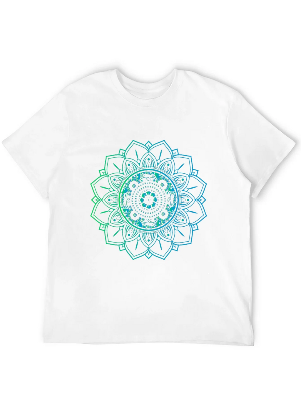 Mandala Graphic Print Black T-Shirt product image 3