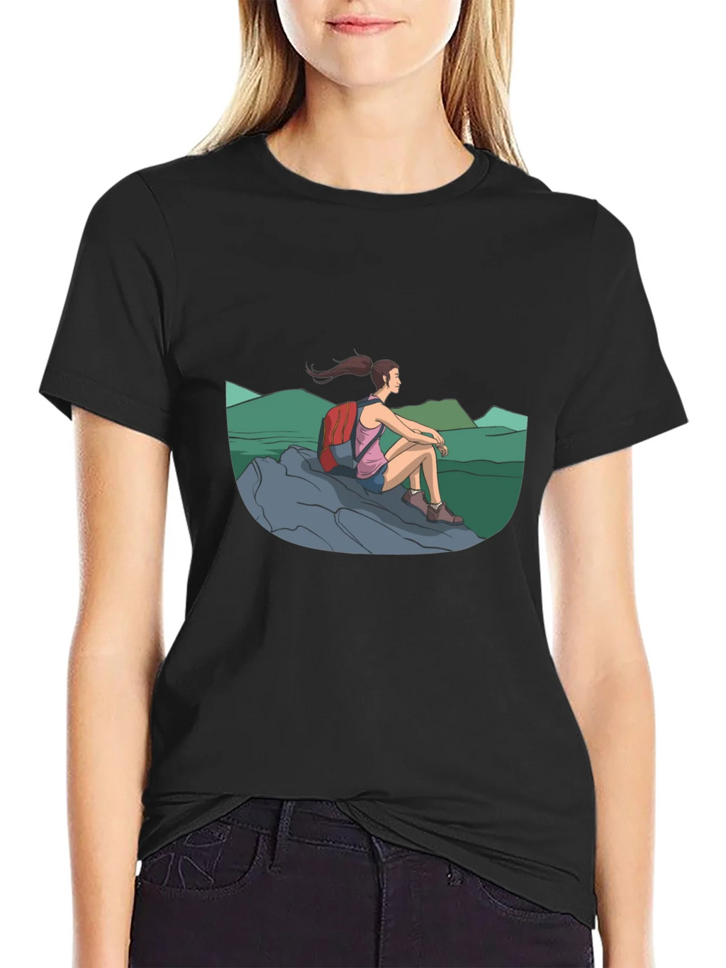 Hiker Graphic Tee - Adventure Awaits! product image 4