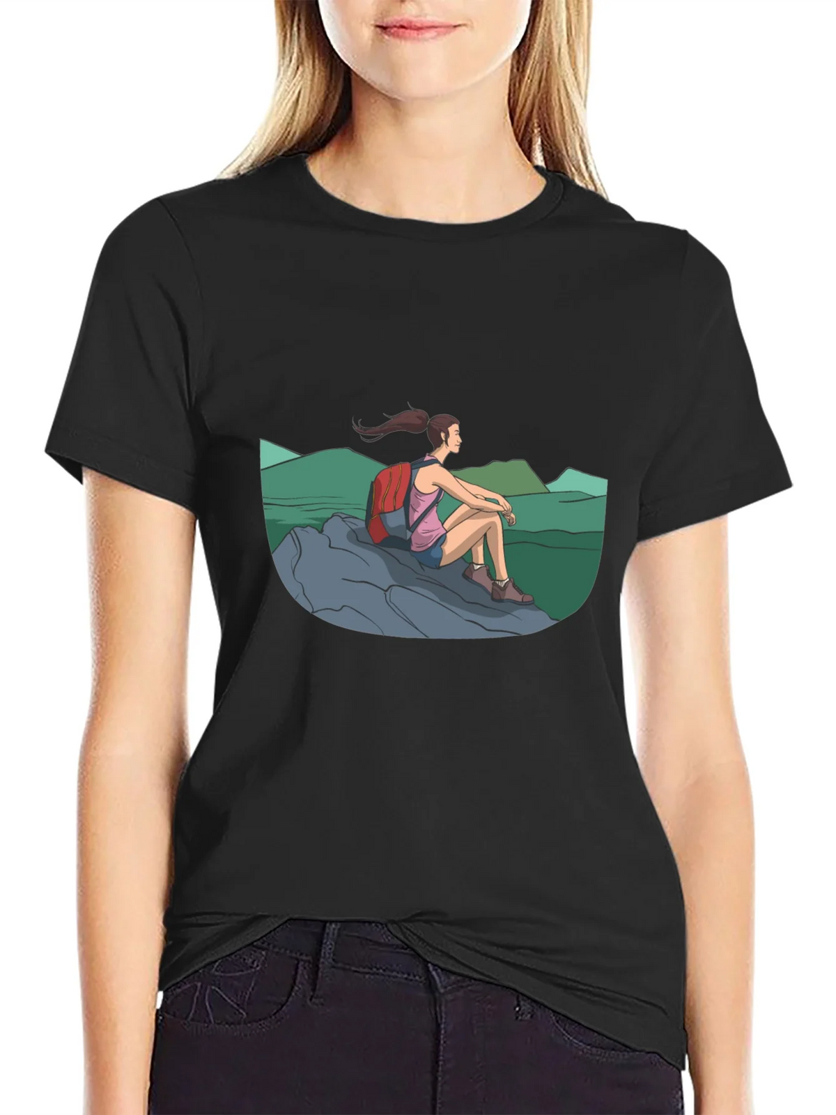 Hiker Graphic Tee - Adventure Awaits! product image 4