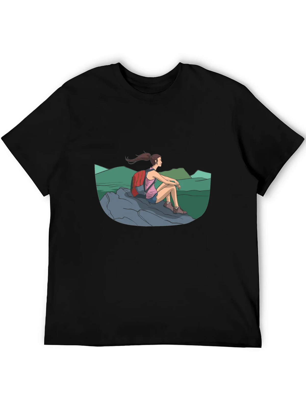 Hiker Graphic Tee - Adventure Awaits! product image 7